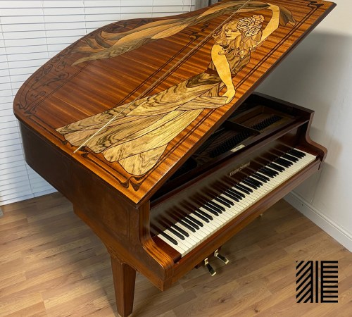 Grotrian Steinweg Art Nouveau/ Jugendstil Baby Grand Piano piano for sale in UK 