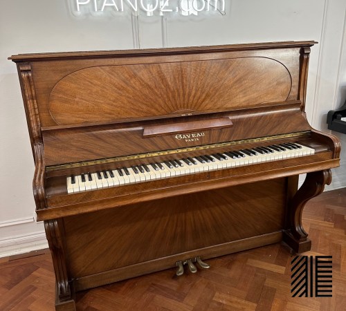 Gaveau Sunburst Walnut Upright Piano piano for sale in UK 