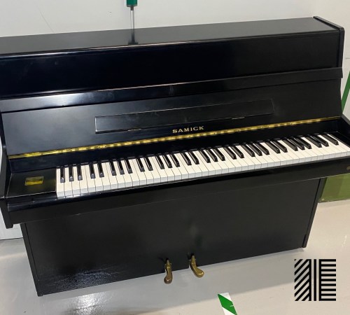 Samick Black Mini Upright Piano piano for sale in UK 