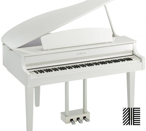 Yamaha CLP-765GP White Brand New Baby Grand Piano piano for sale in UK 