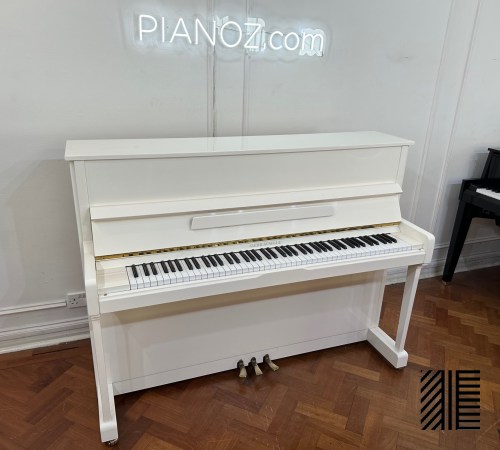 Kemble Schulz White Upright Piano piano for sale in UK 