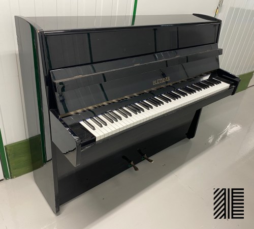 Bluthner Black High Gloss Upright Piano piano for sale in UK 