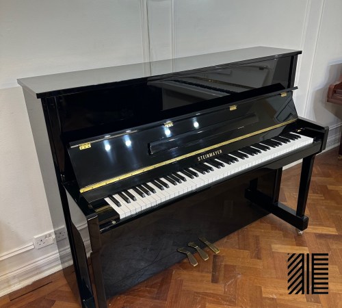 Steinmayer S118 Black Gloss Upright Piano piano for sale in UK 