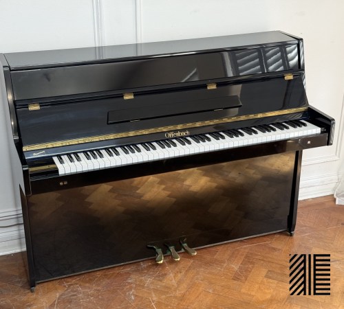 Offenbach Black High Gloss Upright Piano piano for sale in UK 