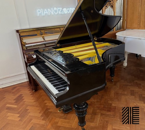 Bluthner Black Gloss Grand Piano piano for sale in UK 