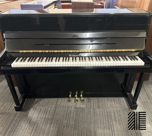 Markson Black High Gloss Upright Piano piano for sale in UK 