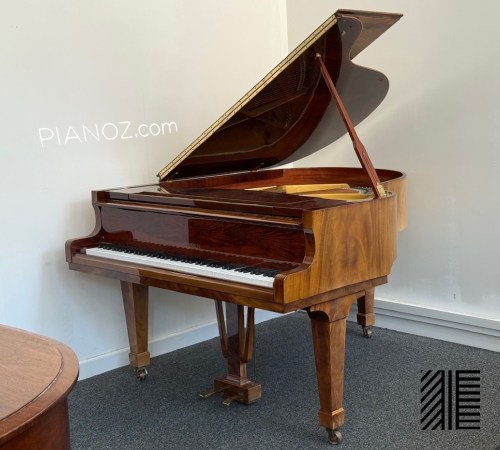 W Hoffmann Feurich Pyramid Mahogany Baby Grand Piano piano for sale in UK 