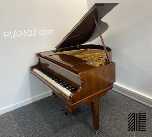Chappell Fiddleback Mahogany Baby Grand Piano piano for sale in UK 