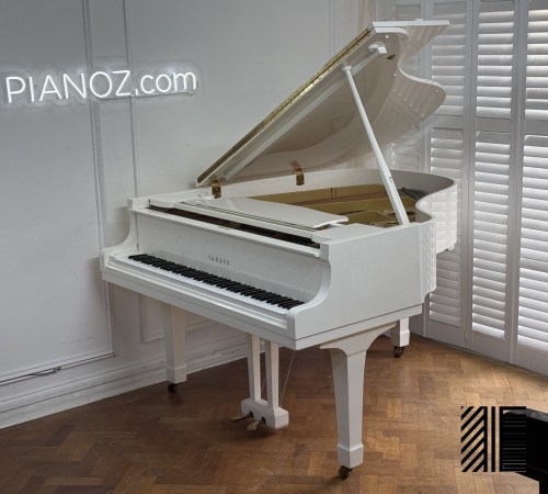 Yamaha G2 White Baby Grand Piano piano for sale in UK 