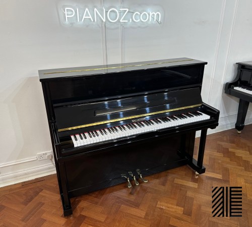 Waldstein 118 Black High Gloss Upright Piano piano for sale in UK 