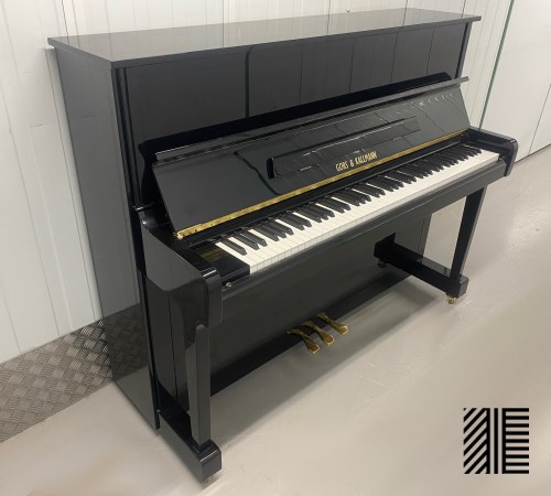 Gors & Kallmann Concerto Black Gloss Upright Piano piano for sale in UK 