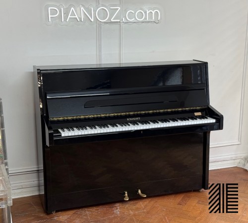 Knight K10 Black Polyester Upright Piano piano for sale in UK 