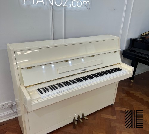 Hyundai White Upright Piano piano for sale in UK 