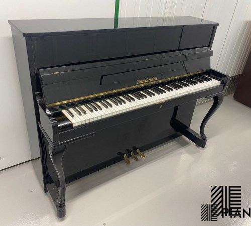 Zimmermann 110 Black Upright Piano piano for sale in UK 