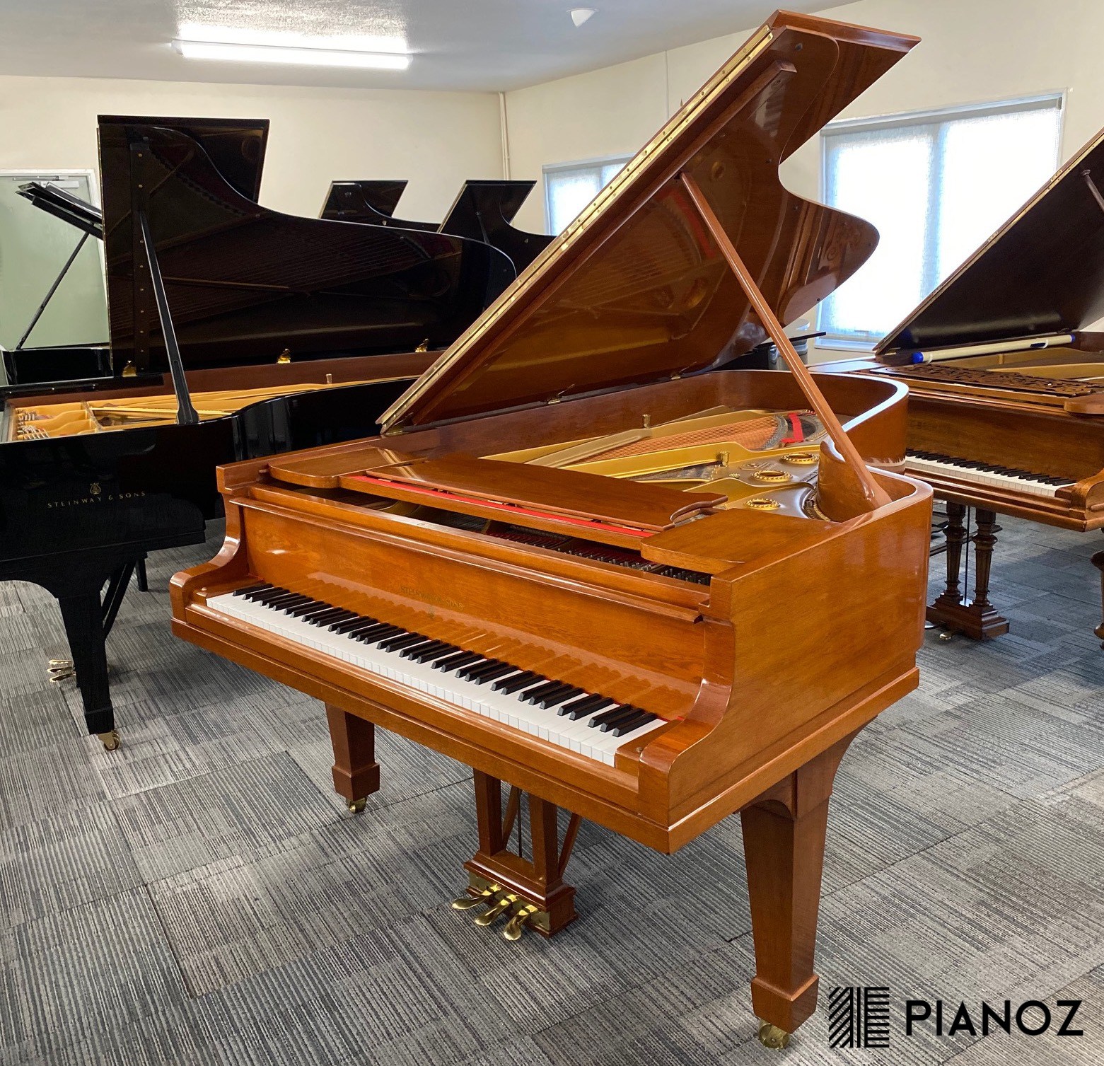 Steinway & Sons Model C Semi Concert Grand piano for sale in UK