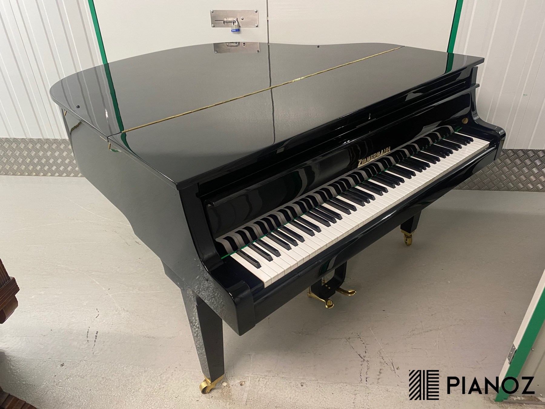 Zimmermann Black Gloss Baby Grand Piano piano for sale in UK