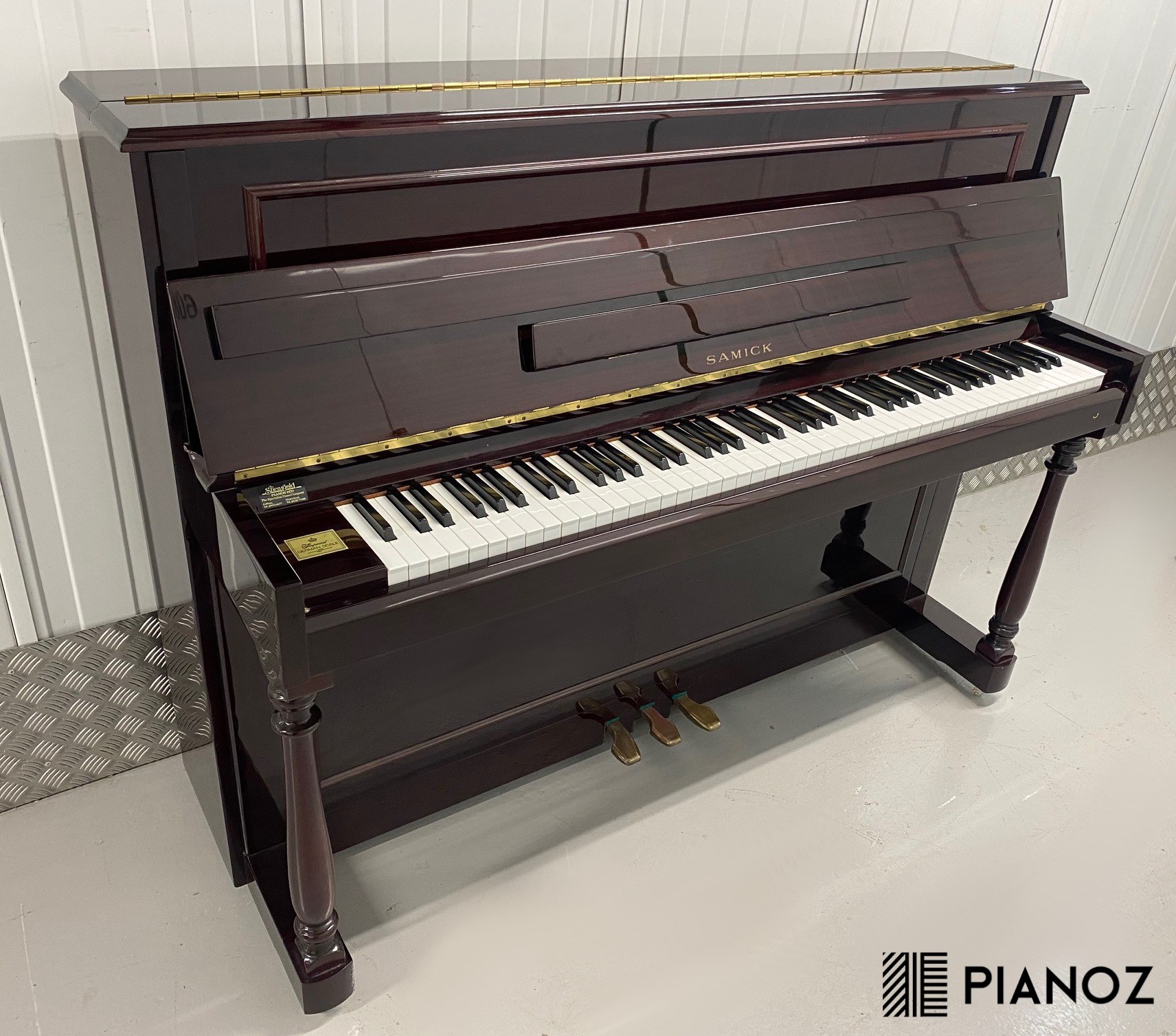 Samick 110 High Gloss Upright Piano piano for sale in UK