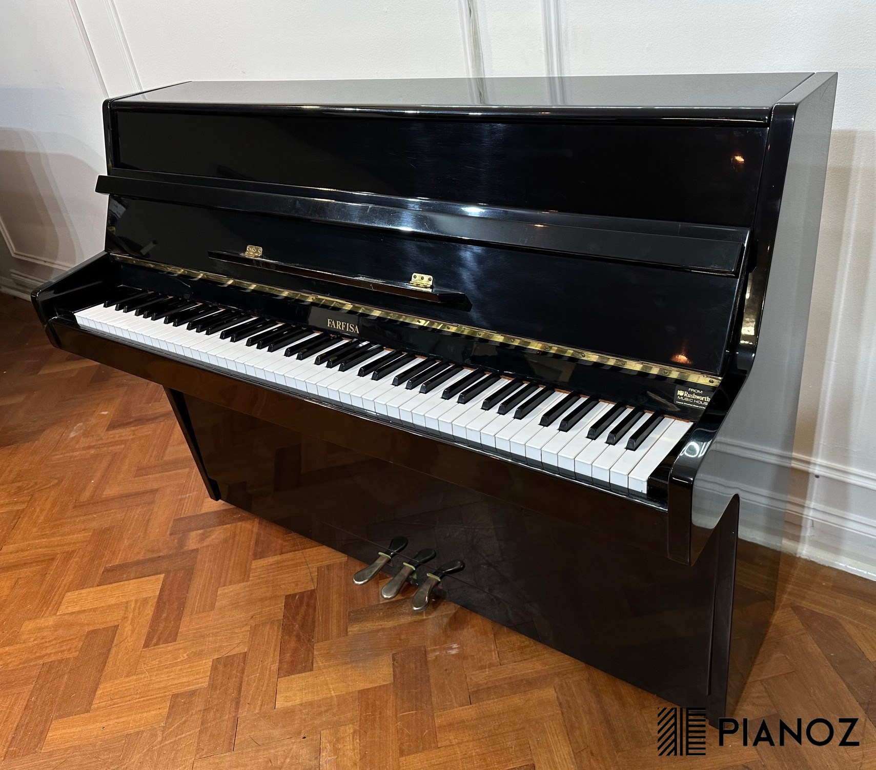 Furstein Italian Black Gloss Upright Piano piano for sale in UK
