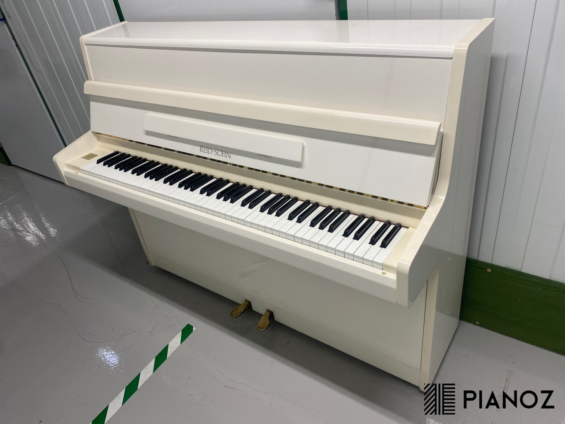 Reid Sohn White Upright Piano piano for sale in UK