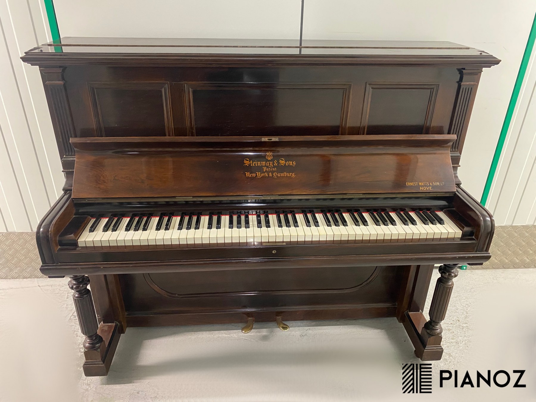 Steinway & Sons Model E Upright Piano piano for sale in UK