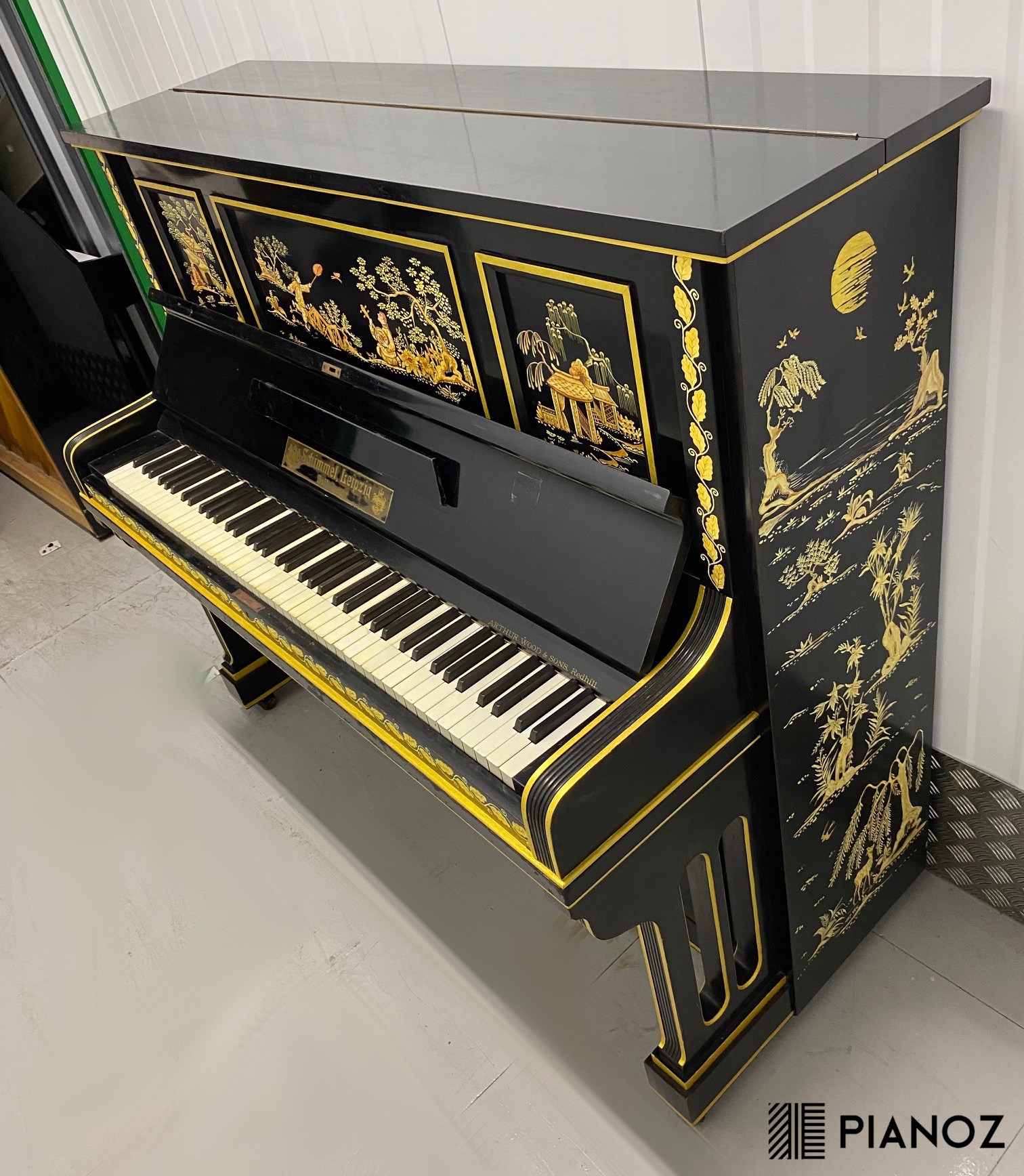 Schimmel Chinoiserie Upright Piano piano for sale in UK