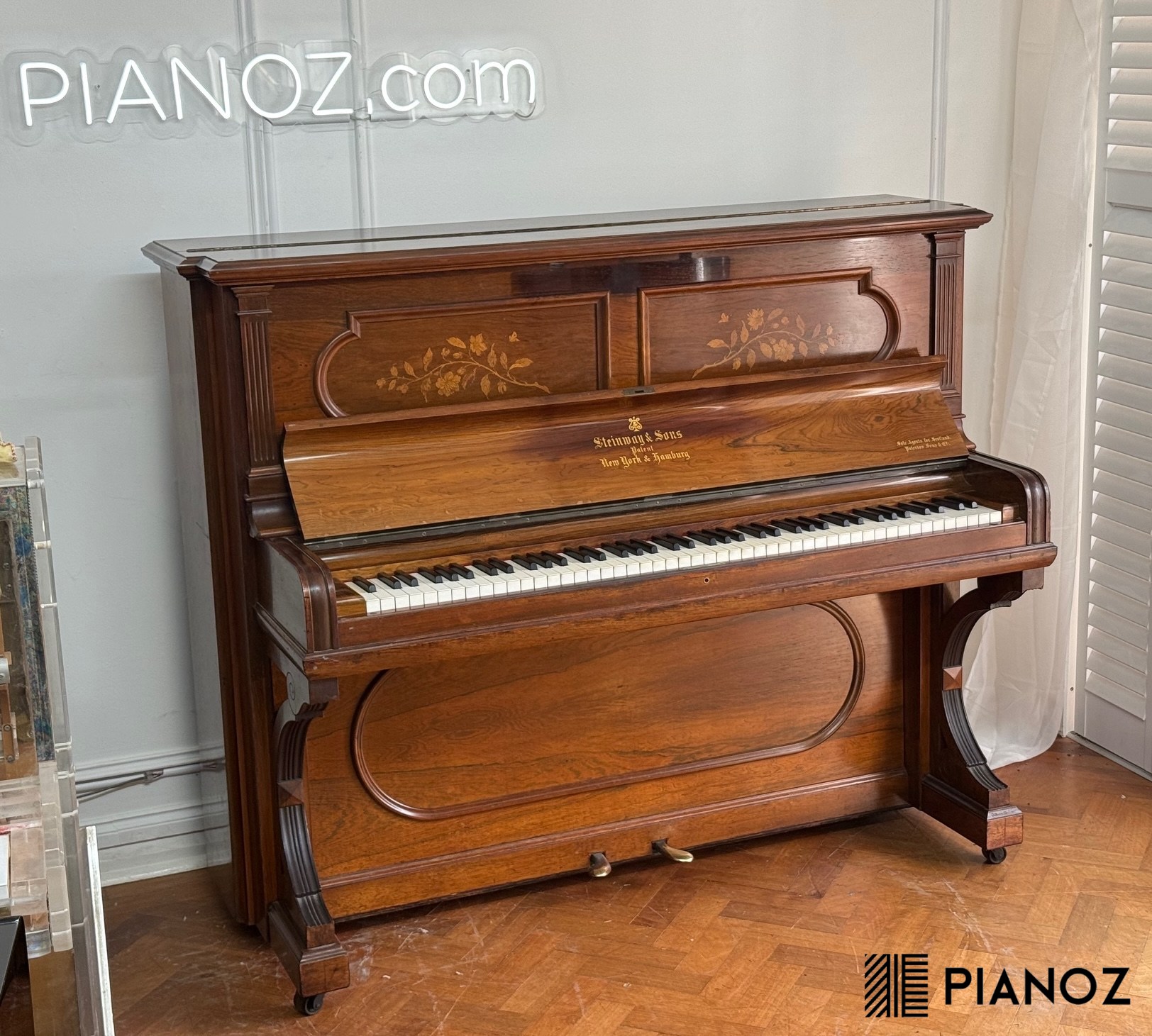 Steinway & Sons Restored Upright Piano piano for sale in UK