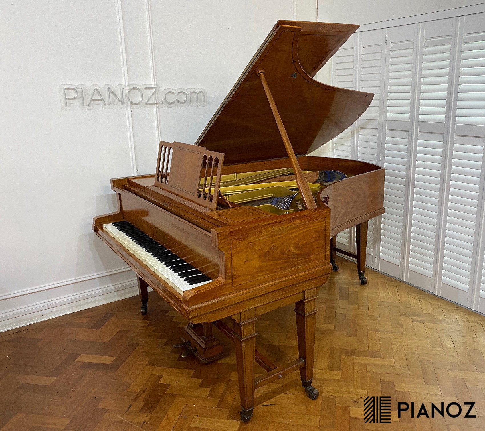 Bluthner Satinwood Grand Piano piano for sale in UK