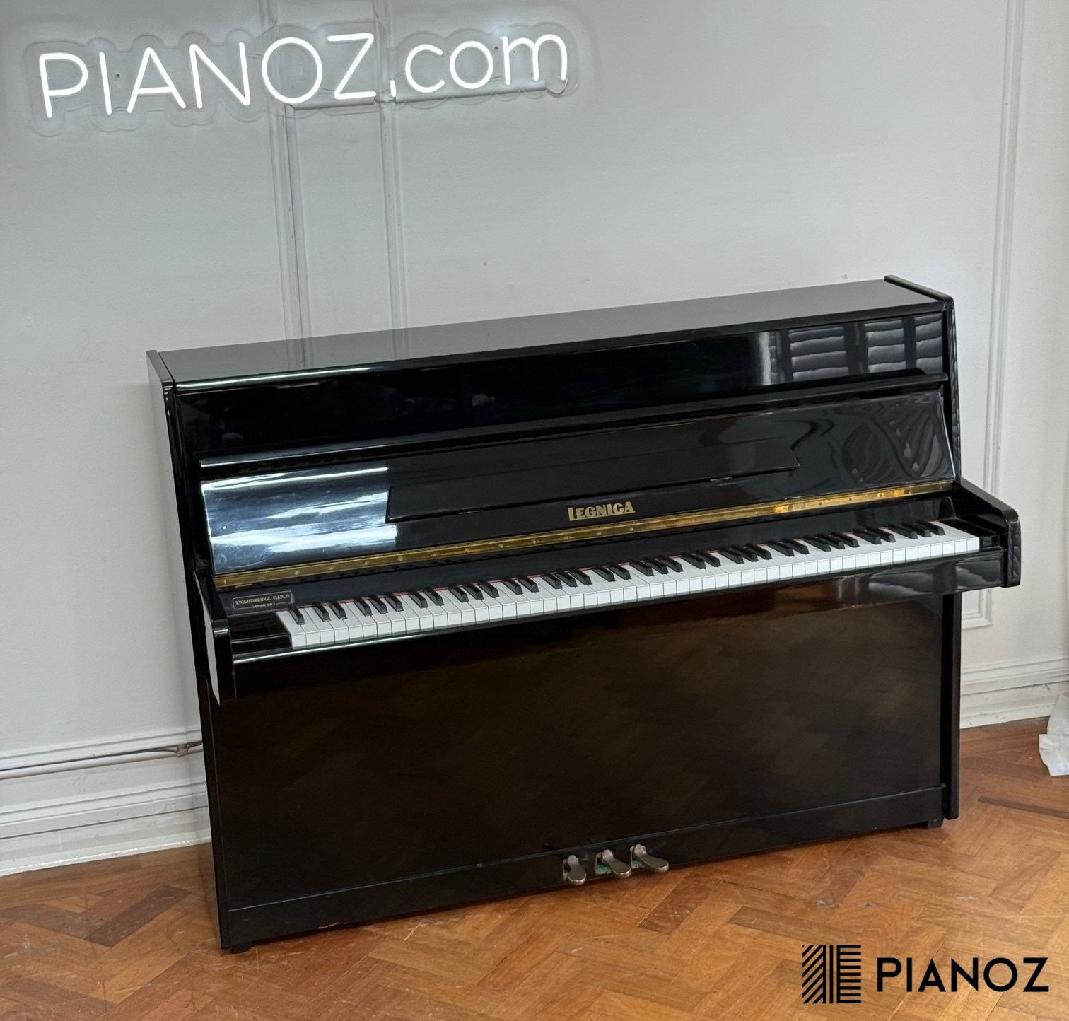 Legnica Black High Gloss Upright Piano piano for sale in UK