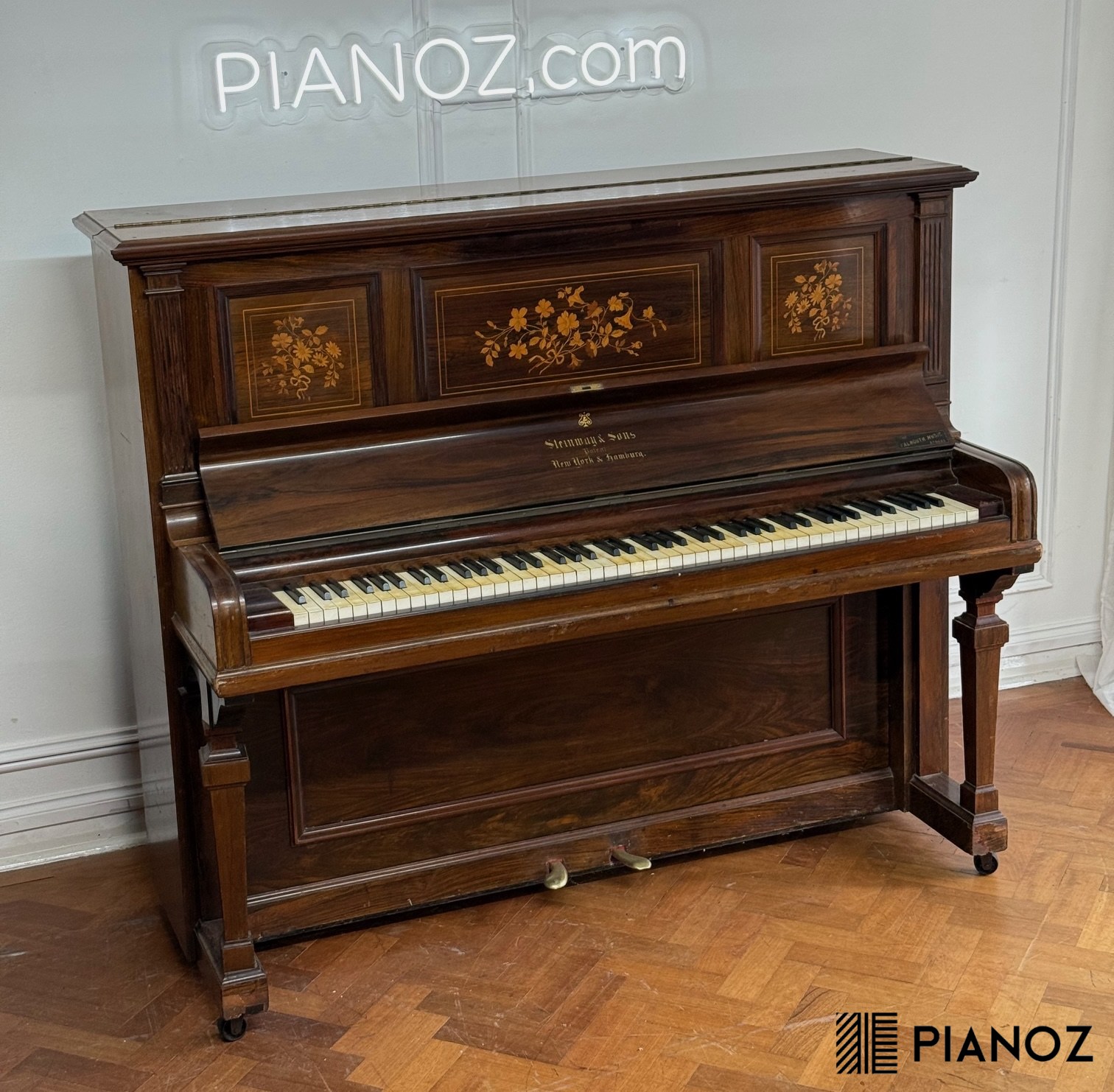 Steinway & Sons Model K Antique Upright Piano piano for sale in UK