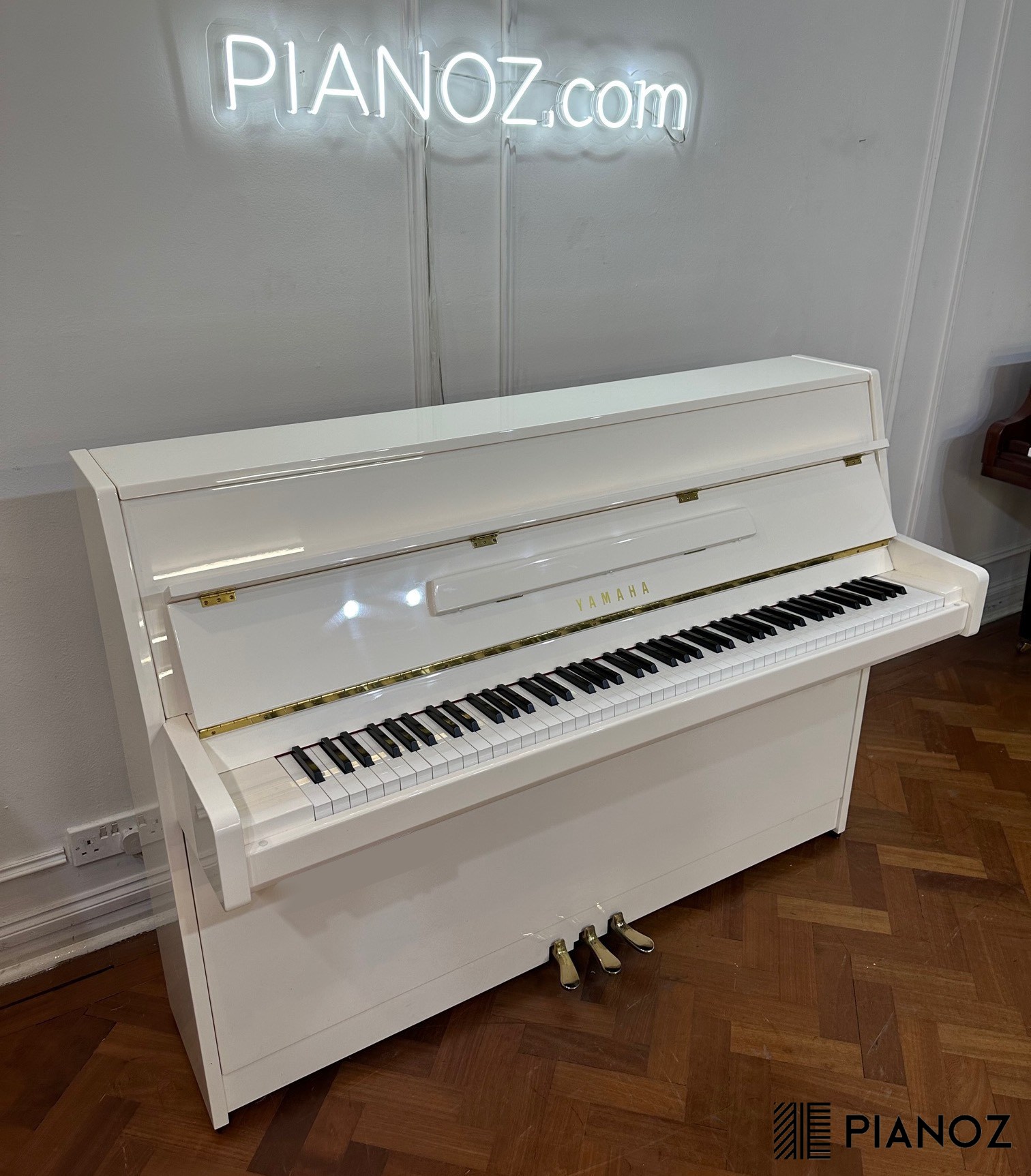 Yamaha B1 White Upright Piano piano for sale in UK
