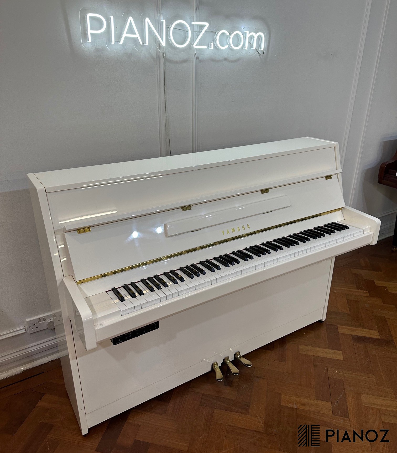 Yamaha B1 Silent White Upright Piano piano for sale in UK