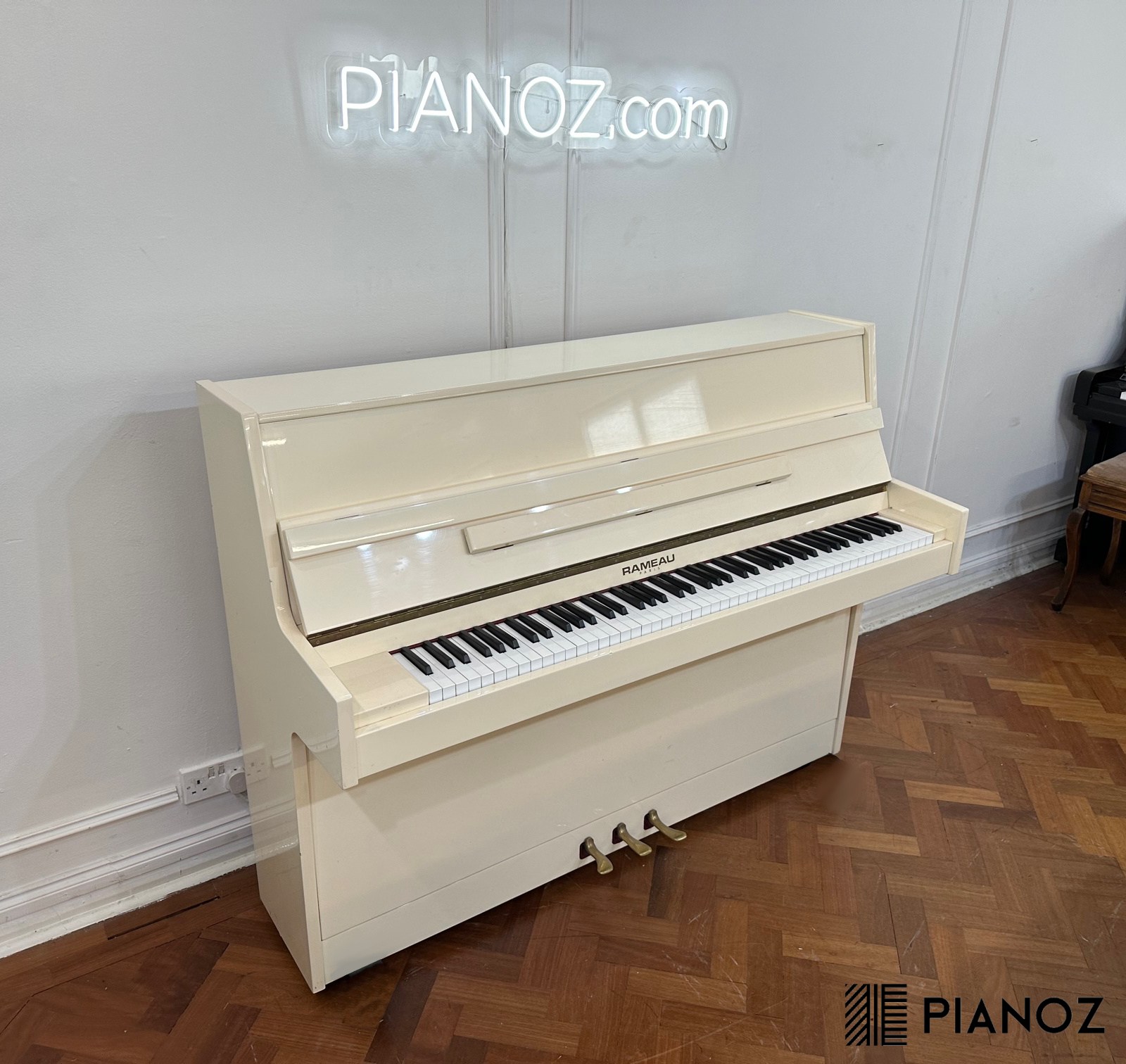 Rameau White Upright Piano piano for sale in UK