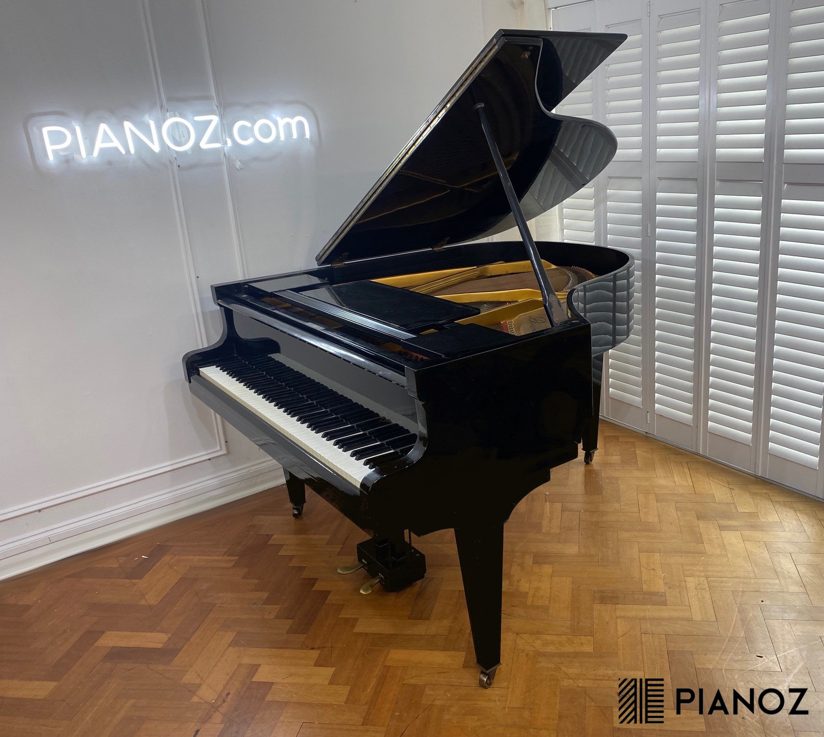 Danemann Black High Gloss Baby Grand Piano piano for sale in UK
