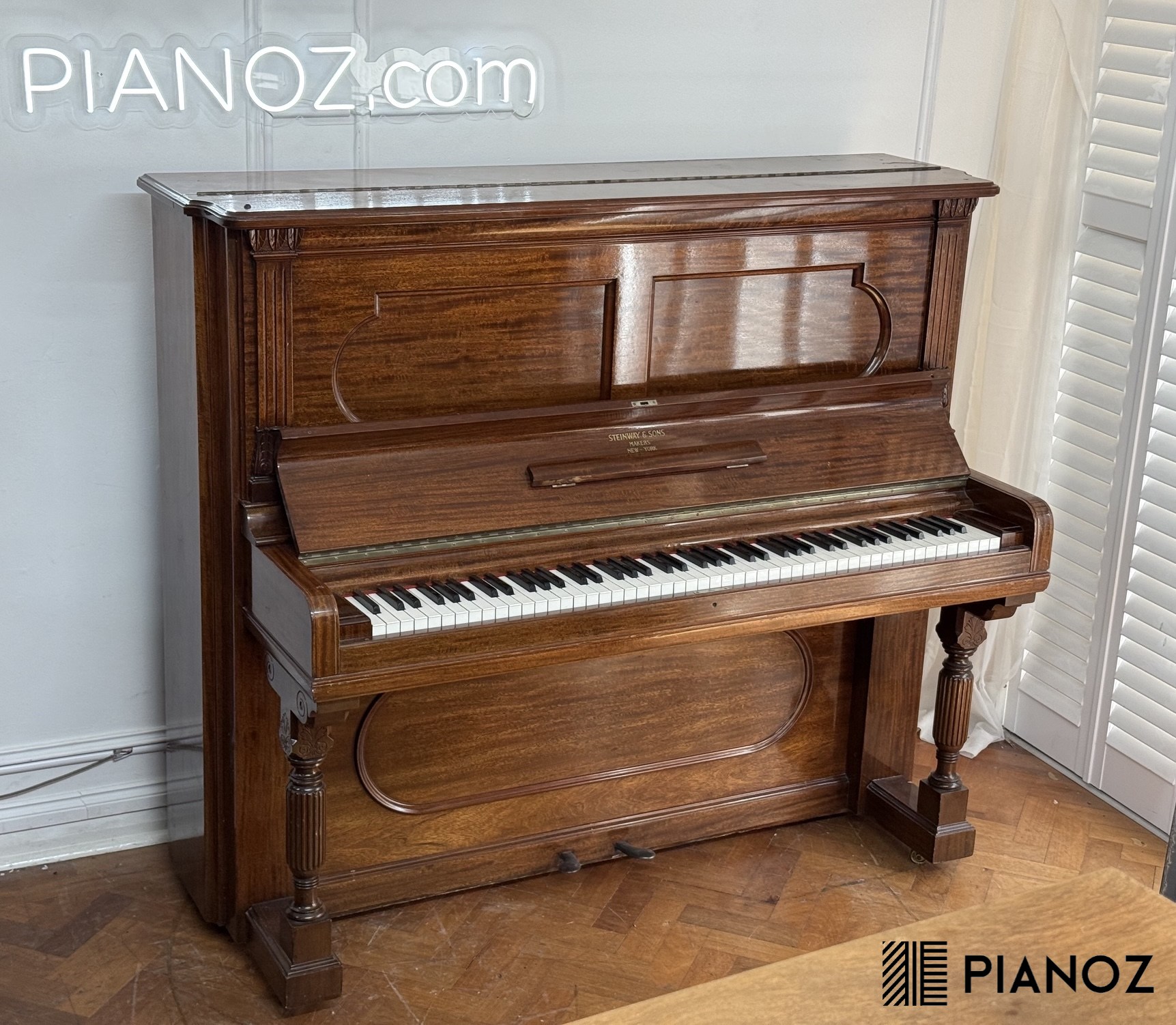 Steinway & Sons Model R Upright Piano piano for sale in UK
