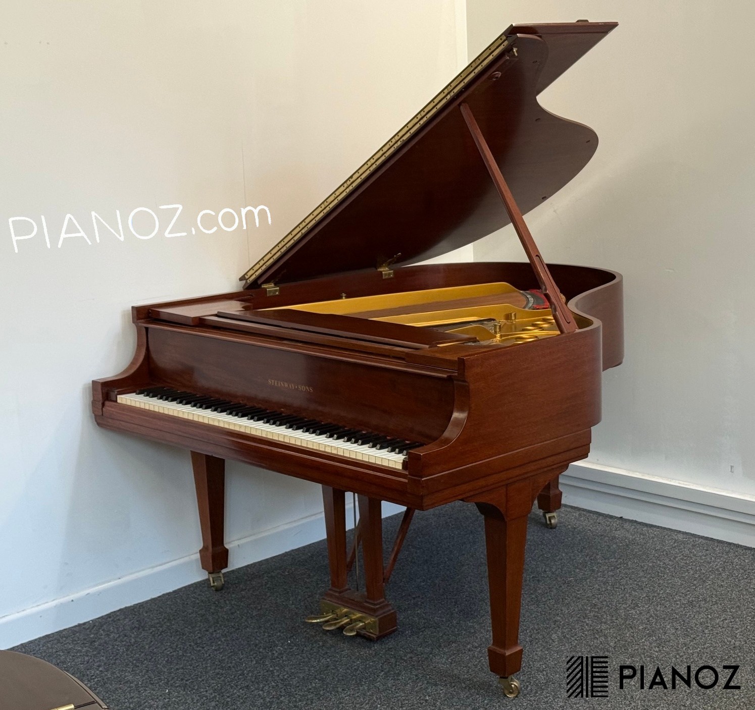 Steinway & Sons Model M Baby Grand Piano piano for sale in UK