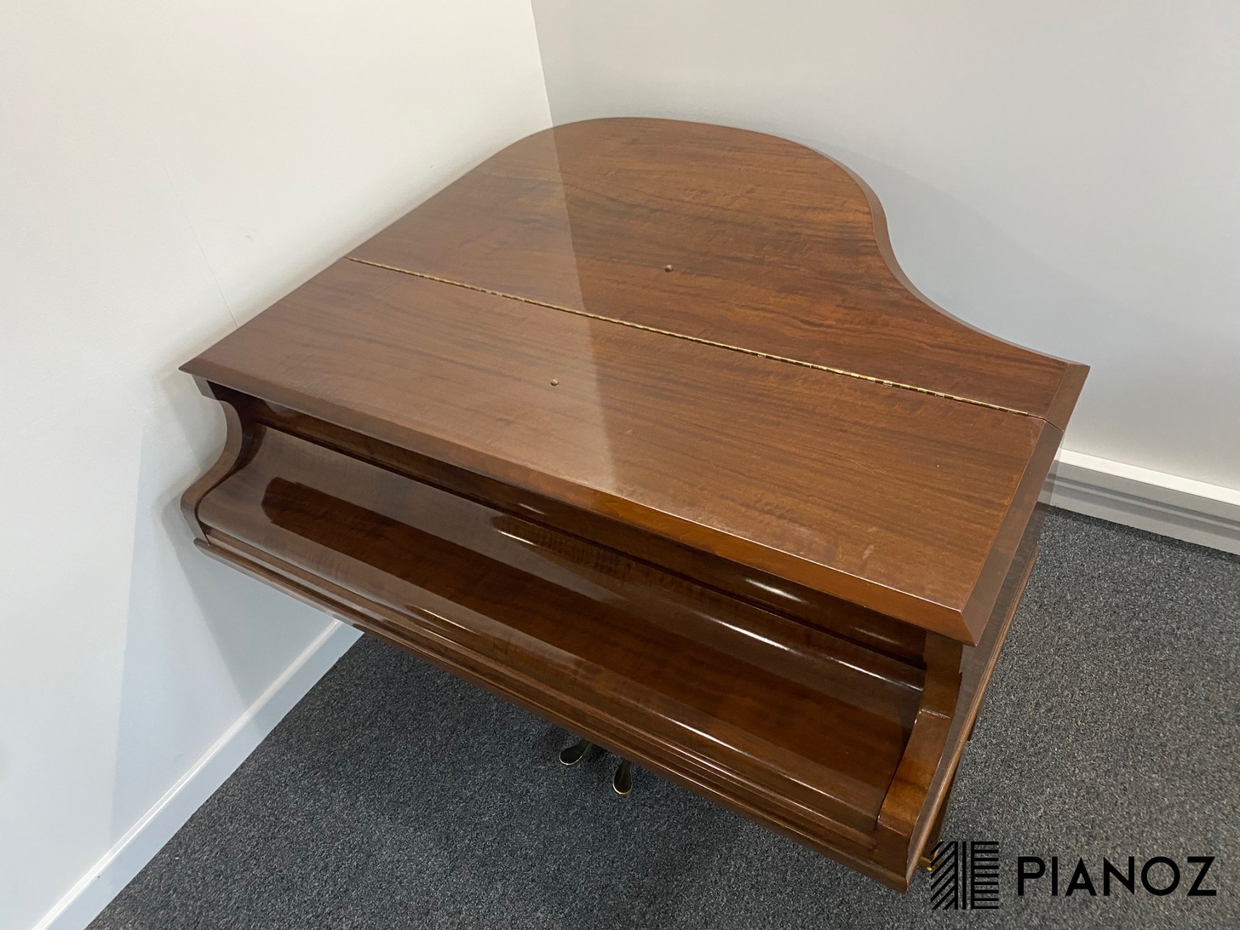 Chappell Fiddleback Mahogany Baby Grand Piano piano for sale in UK