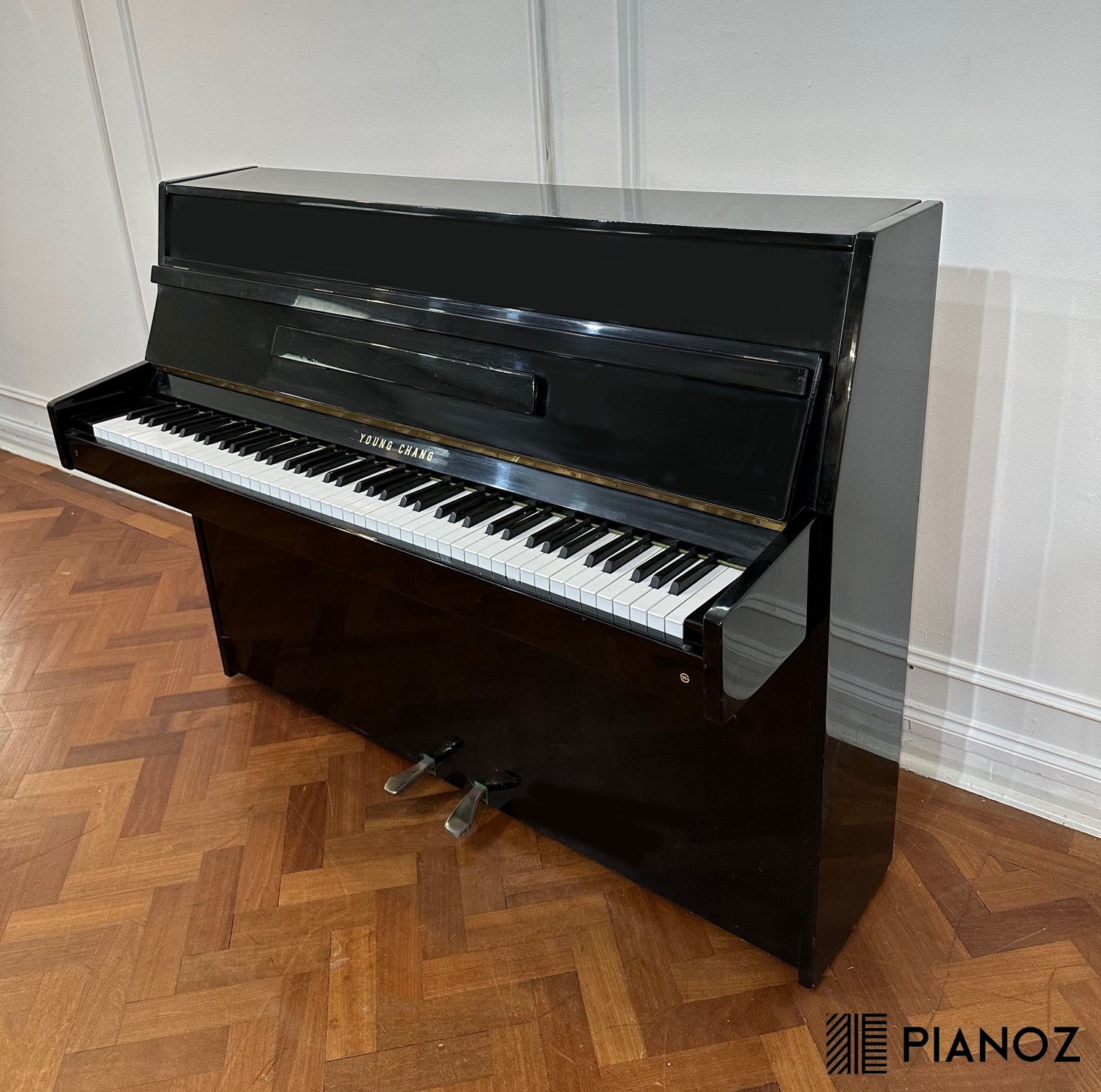 Young Chang Black High Gloss Upright Piano piano for sale in UK