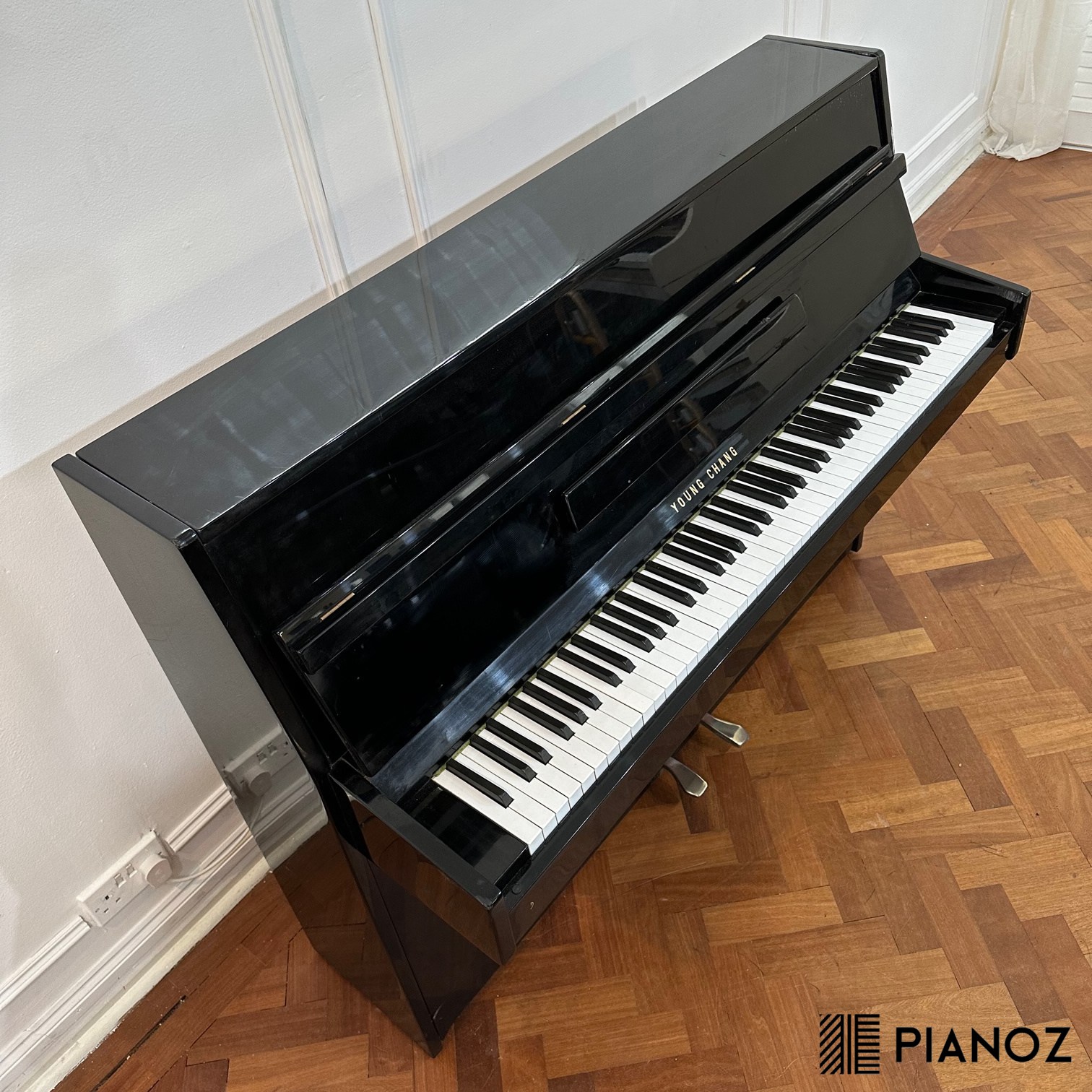 Young Chang Black High Gloss Upright Piano piano for sale in UK