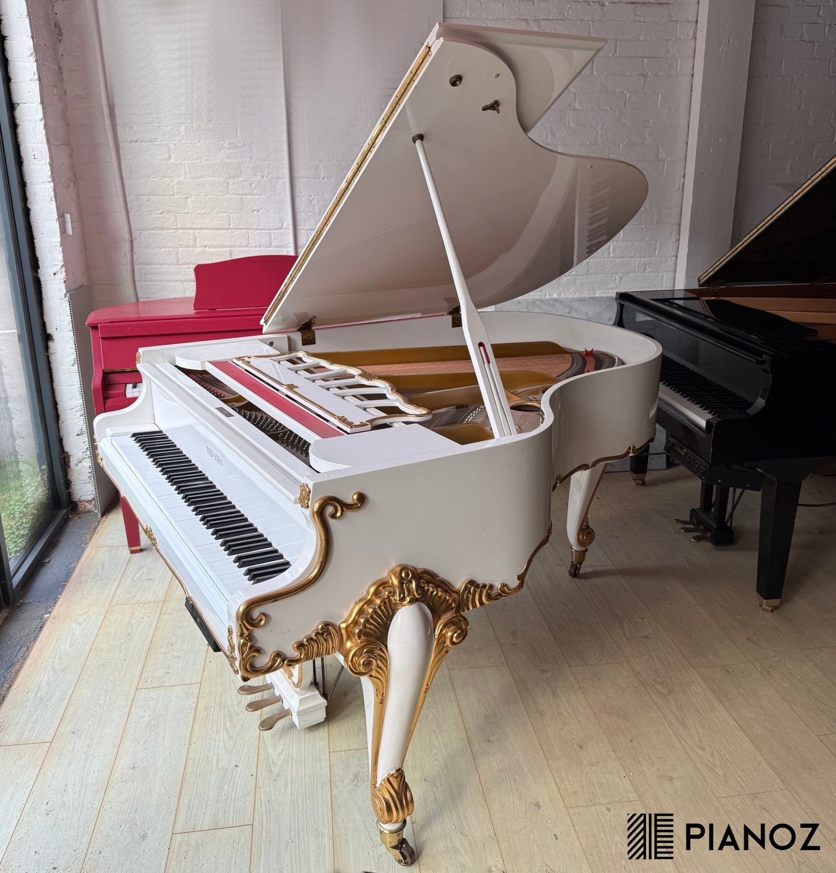 Reid Sohn Rococo/ Louis XV Self Playing Baby Grand Piano piano for sale in UK
