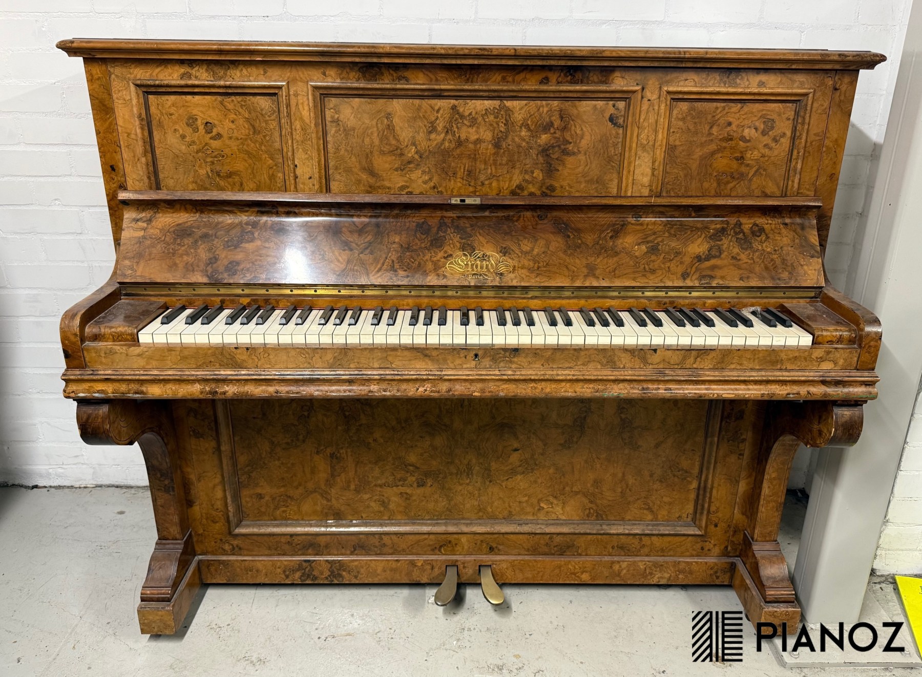 Erard Burr Walnut Upright Piano piano for sale in UK