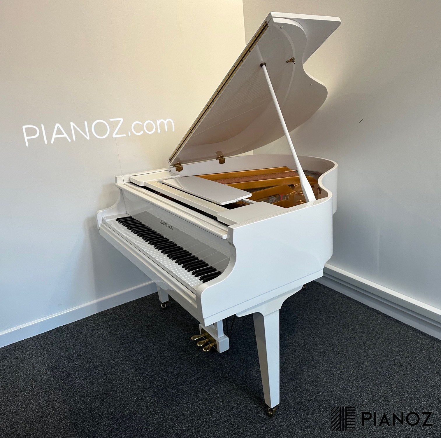 Offenbach White Gloss Baby Grand Piano piano for sale in UK