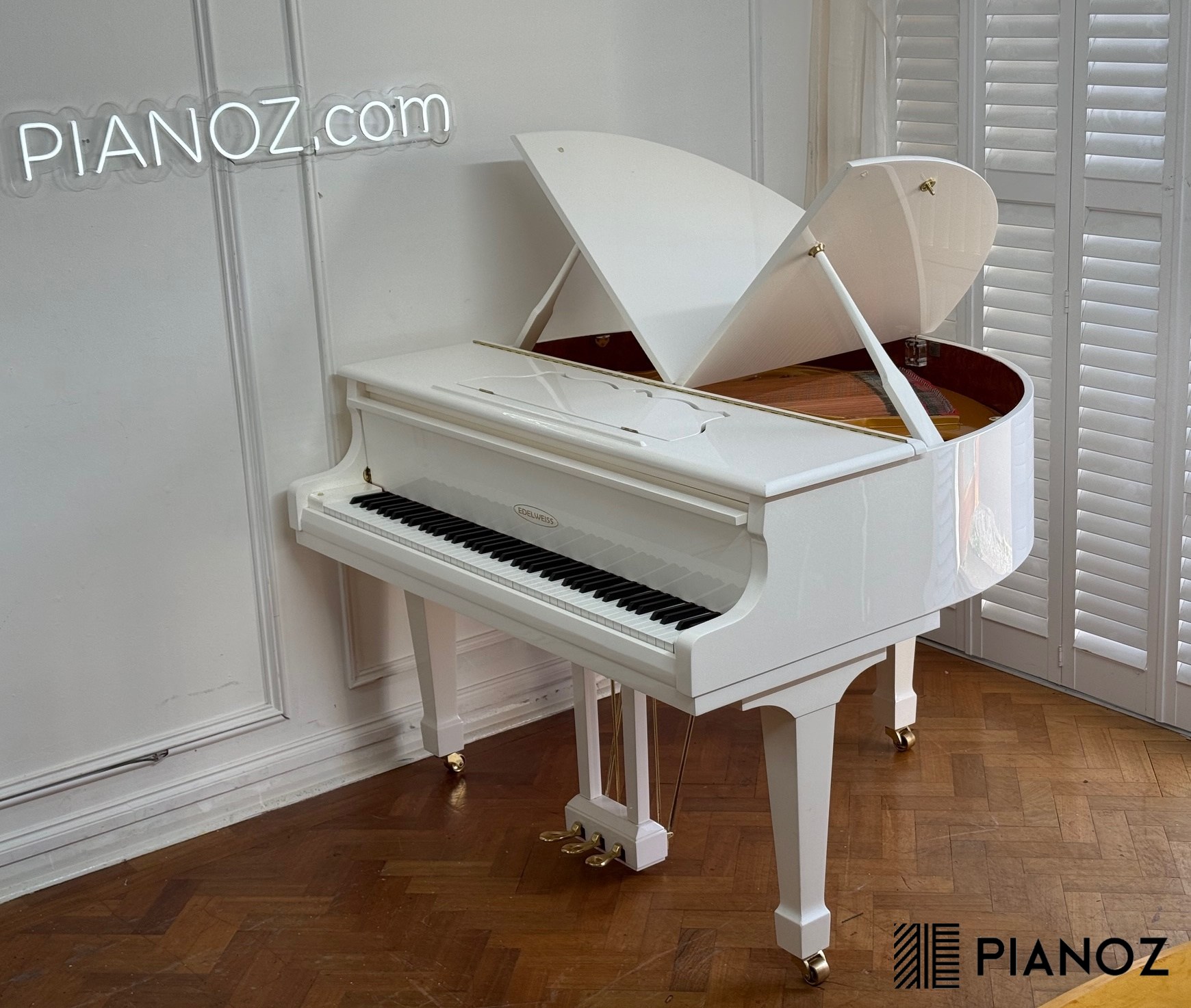 Edelweiss G50 Sygnet White Baby Grand Piano piano for sale in UK