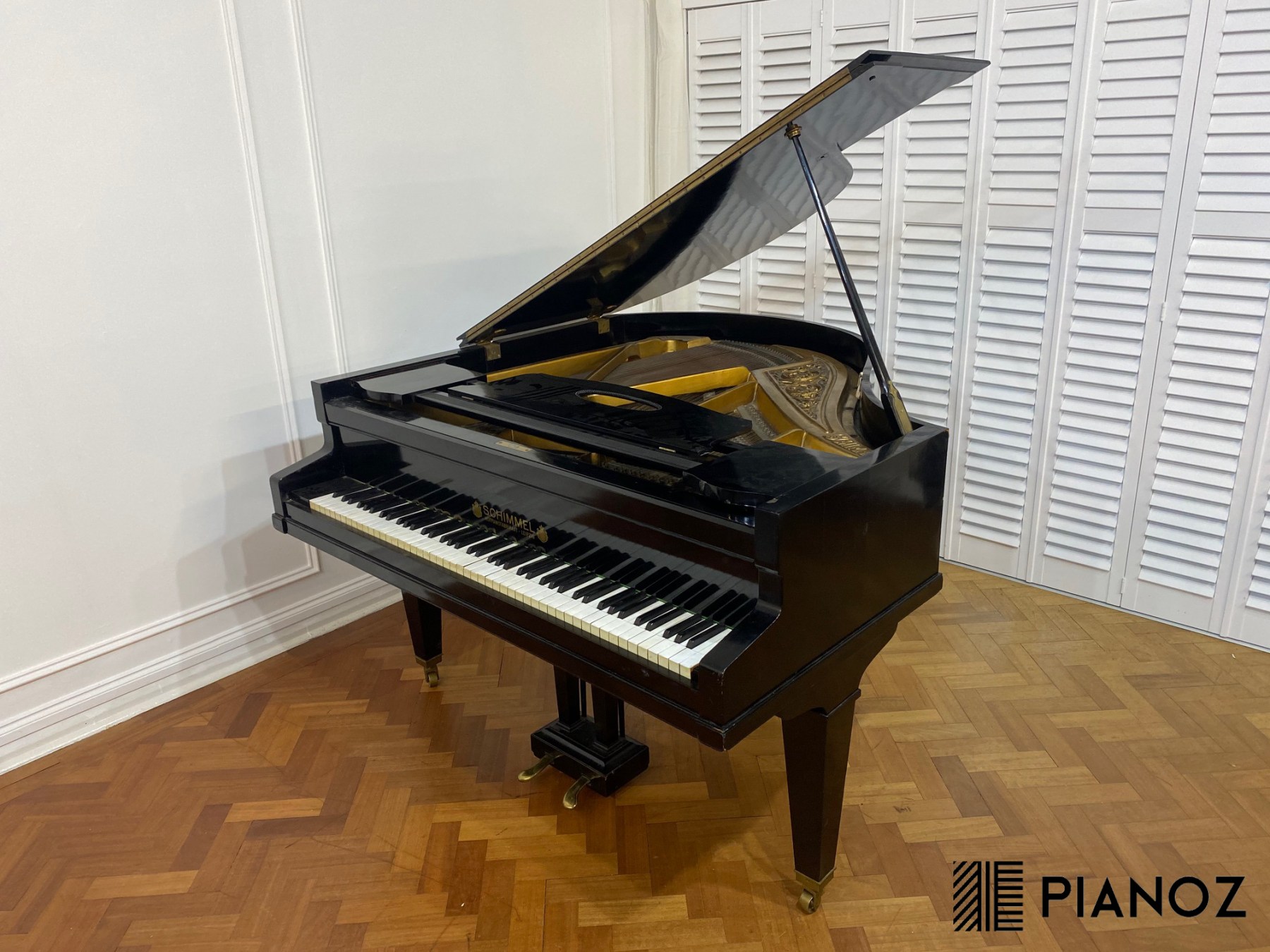 Schimmel Black Baby Grand Piano piano for sale in UK