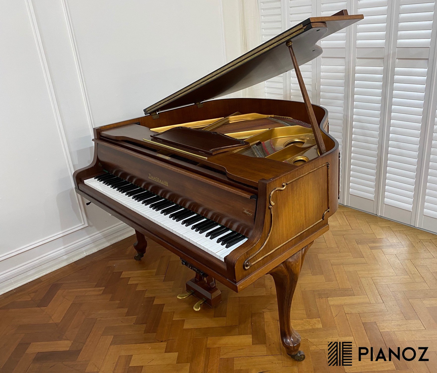 Zimmermann Silent System Baby Grand Piano piano for sale in UK