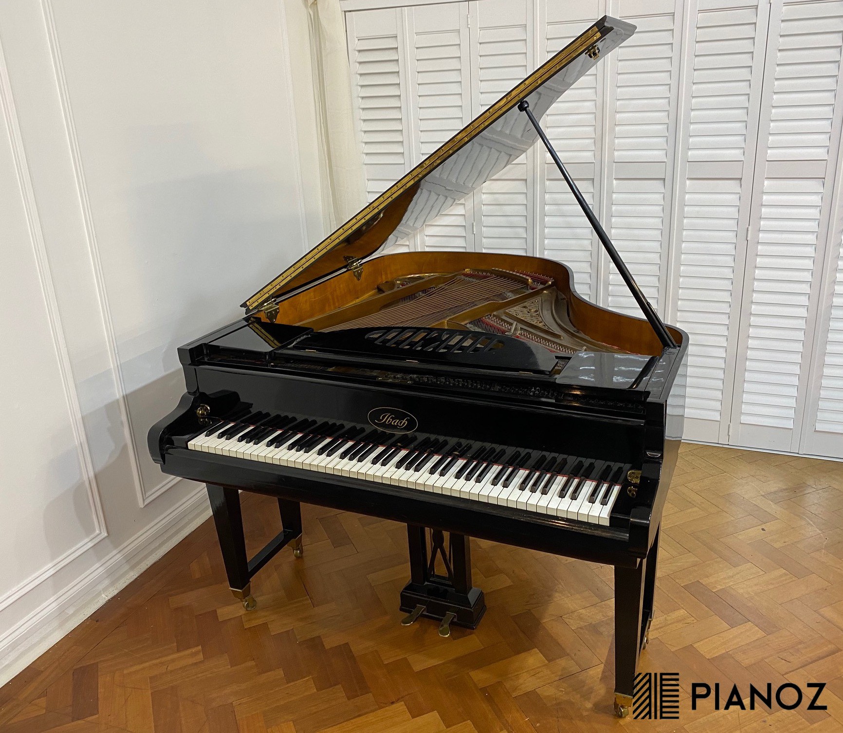 Ibach Black Gloss Baby Grand Piano piano for sale in UK
