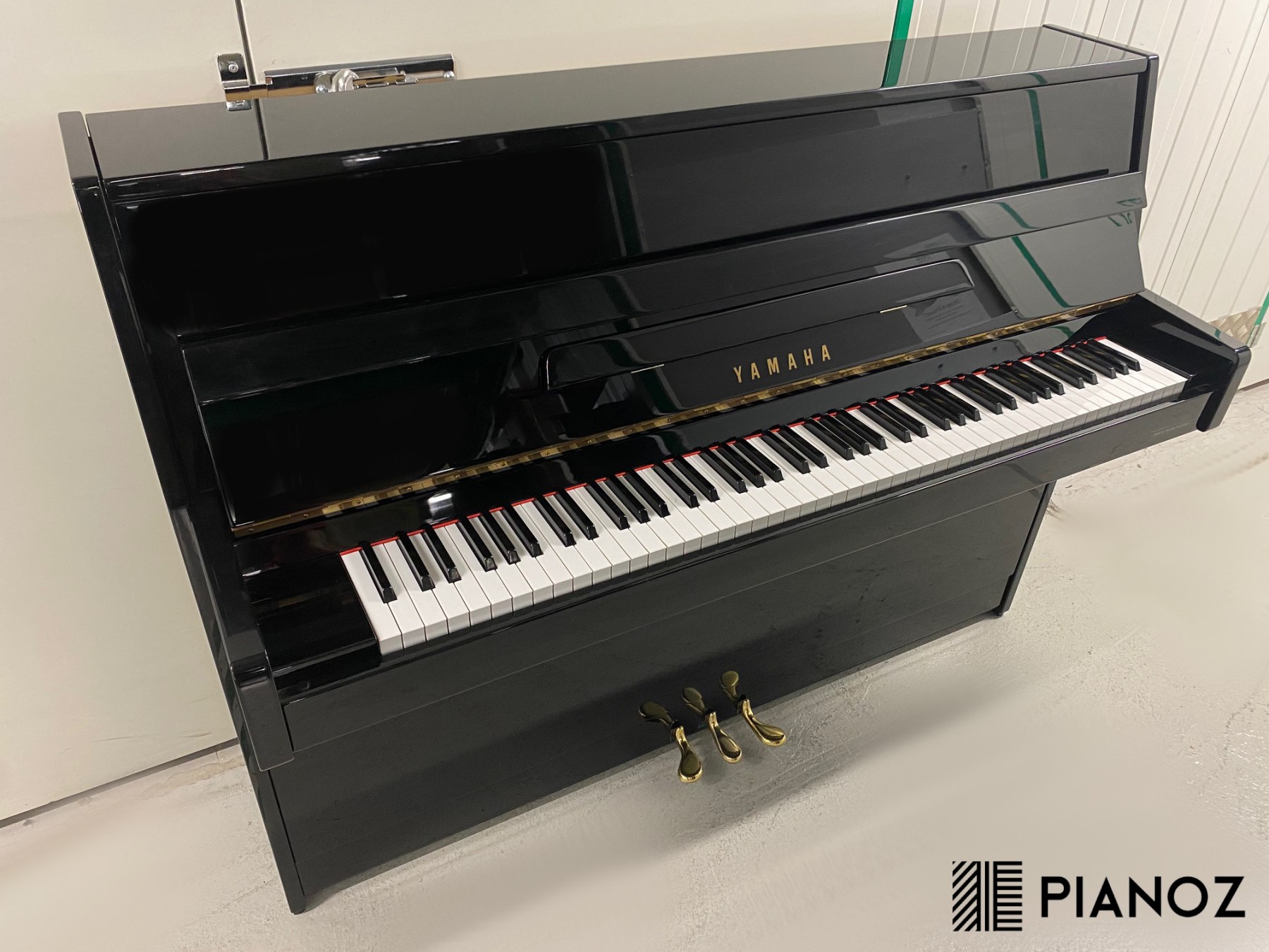 Yamaha C110 Black Upright Piano Upright Piano piano for sale in UK