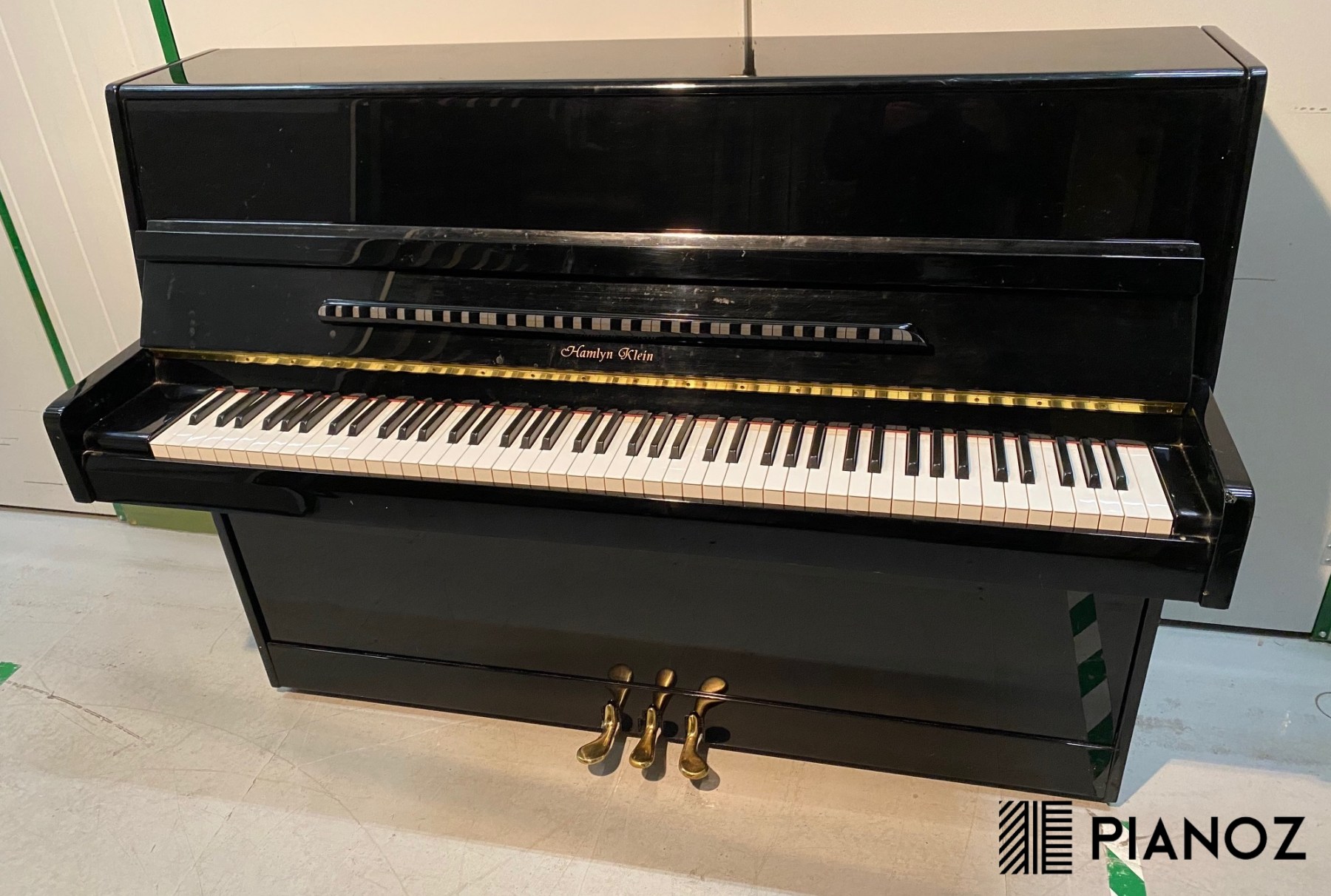 Hamlyn Klein 108 Black  Upright Piano piano for sale in UK