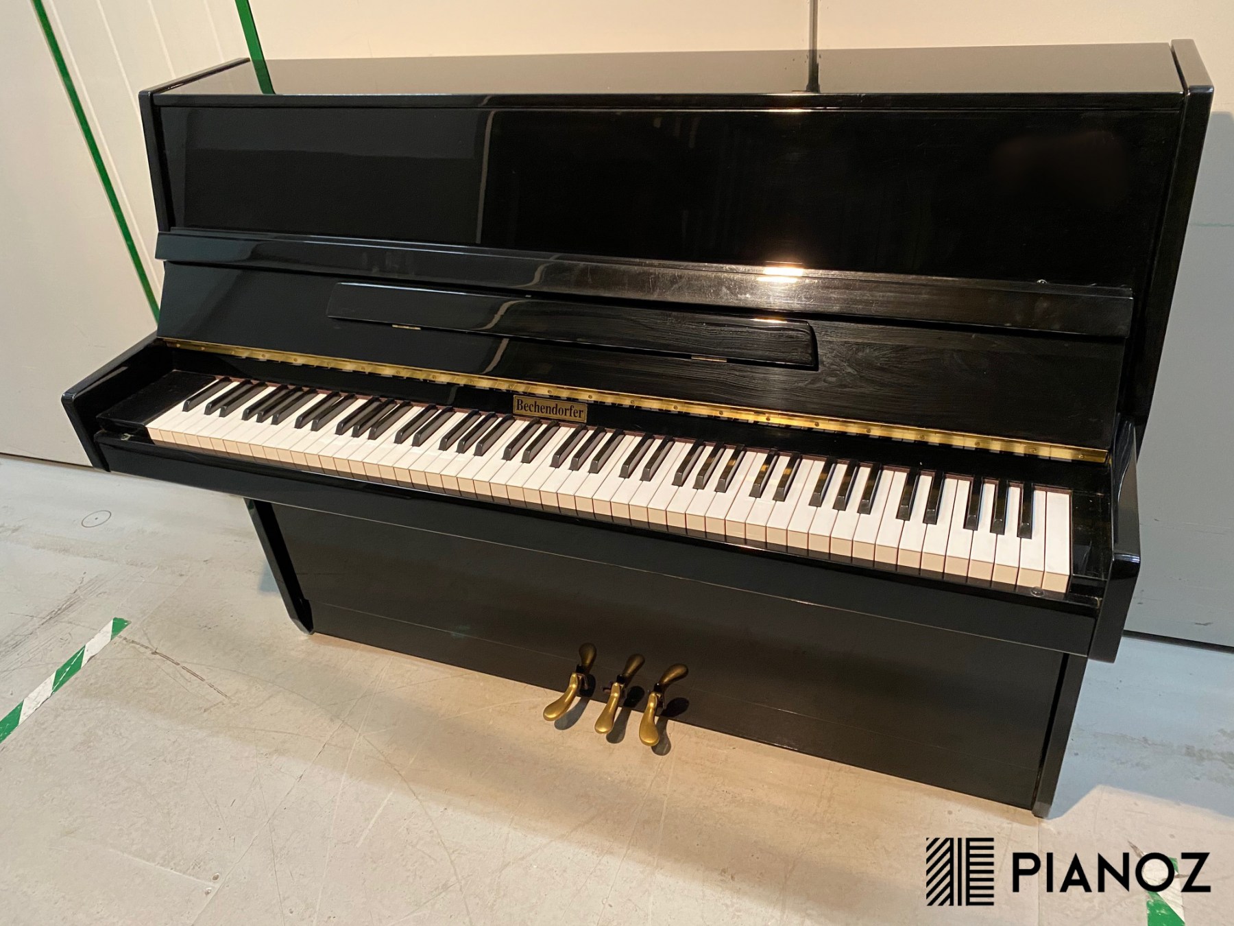 Bechendorfer 108 Black  Upright Piano piano for sale in UK