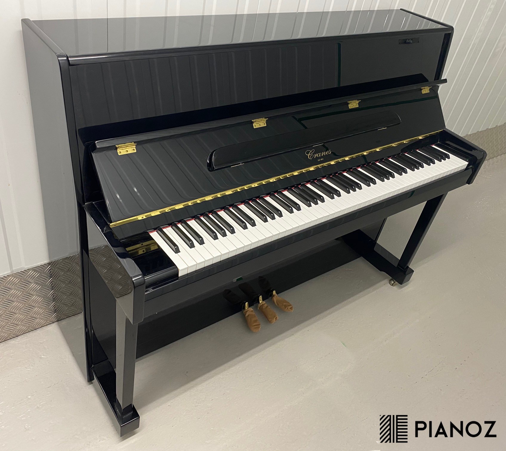 Cranes 110 Black Gloss Upright Piano piano for sale in UK