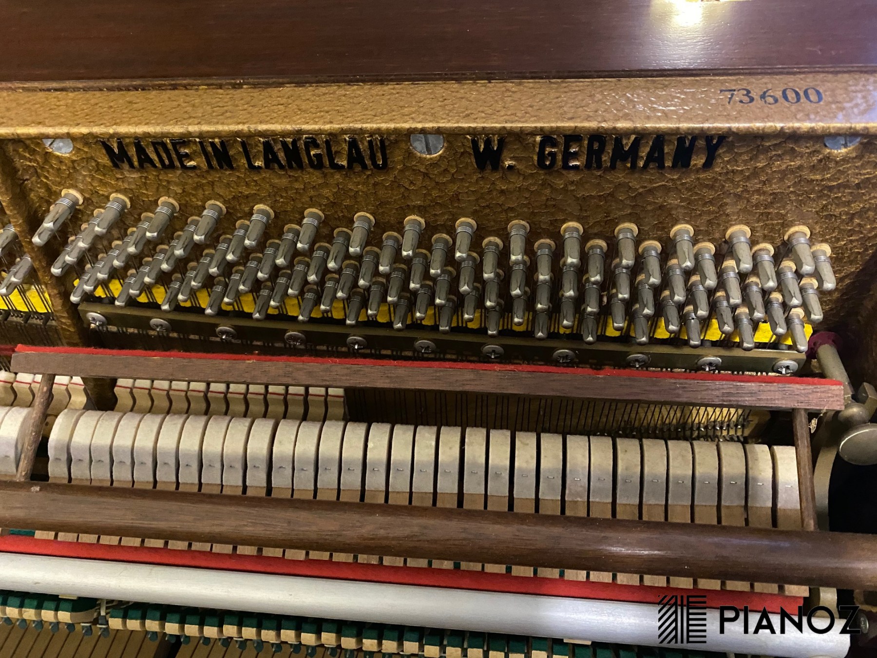 Feurich W Hoffmann Upright Piano piano for sale in UK